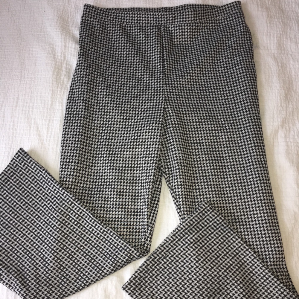 Wild Fable Houndstooth Cropped Flare Pants